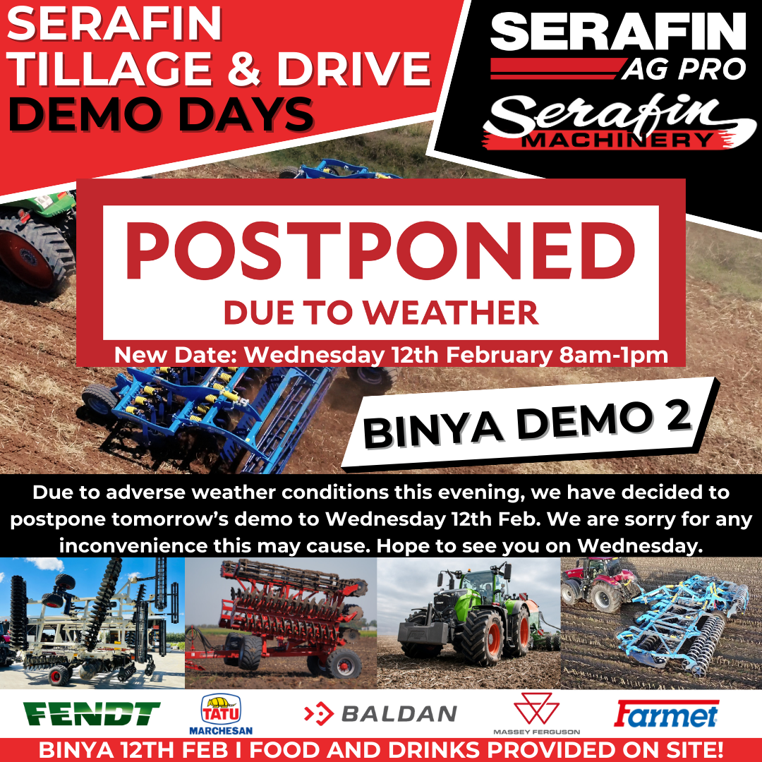 Demo Days | Serafin Ag Pro