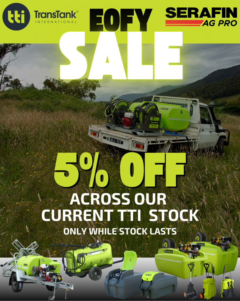 #EOFY 5% off TTI Products In Stock |